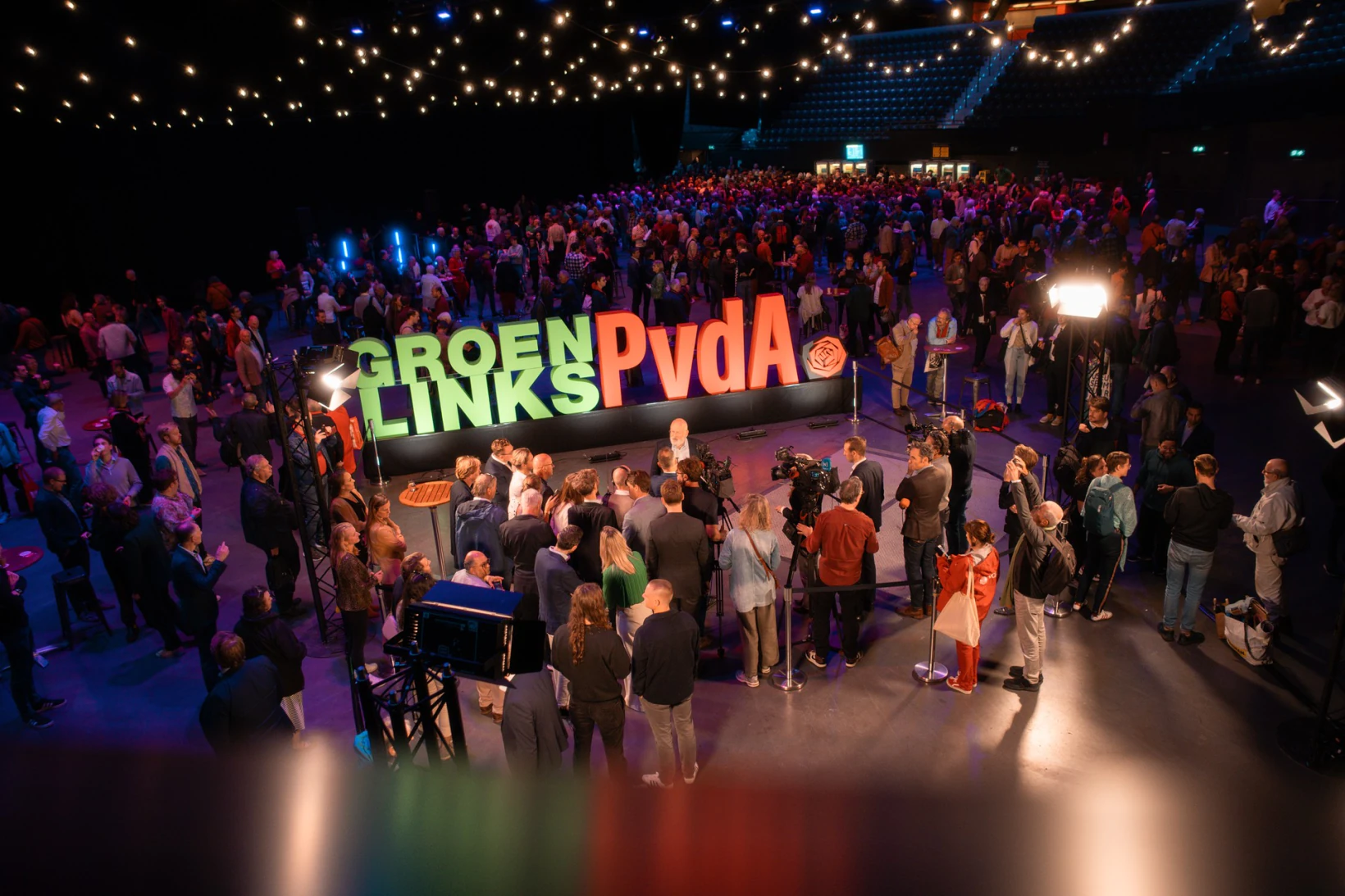 Verkiezingscongres GroenLinks PvdA, GroenLinks en PvdA
