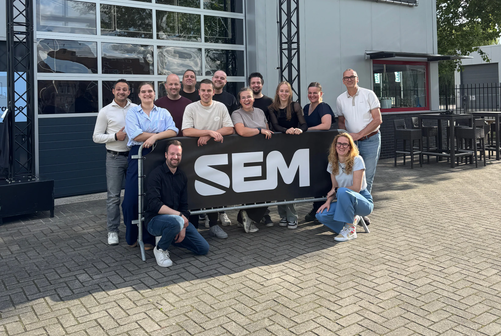 Het SEM team in actie