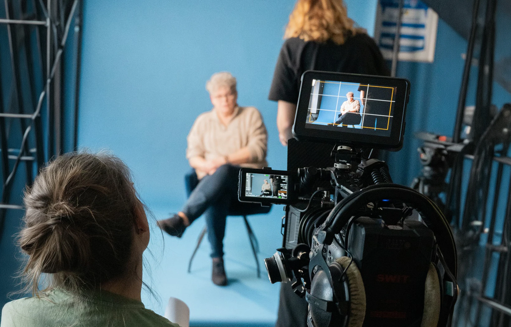 SEM content-team aan het werk: concept, camera, regie en fotografie