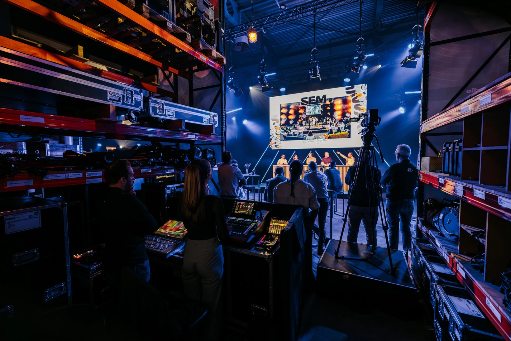 Audiovisuele techniek bij SEM