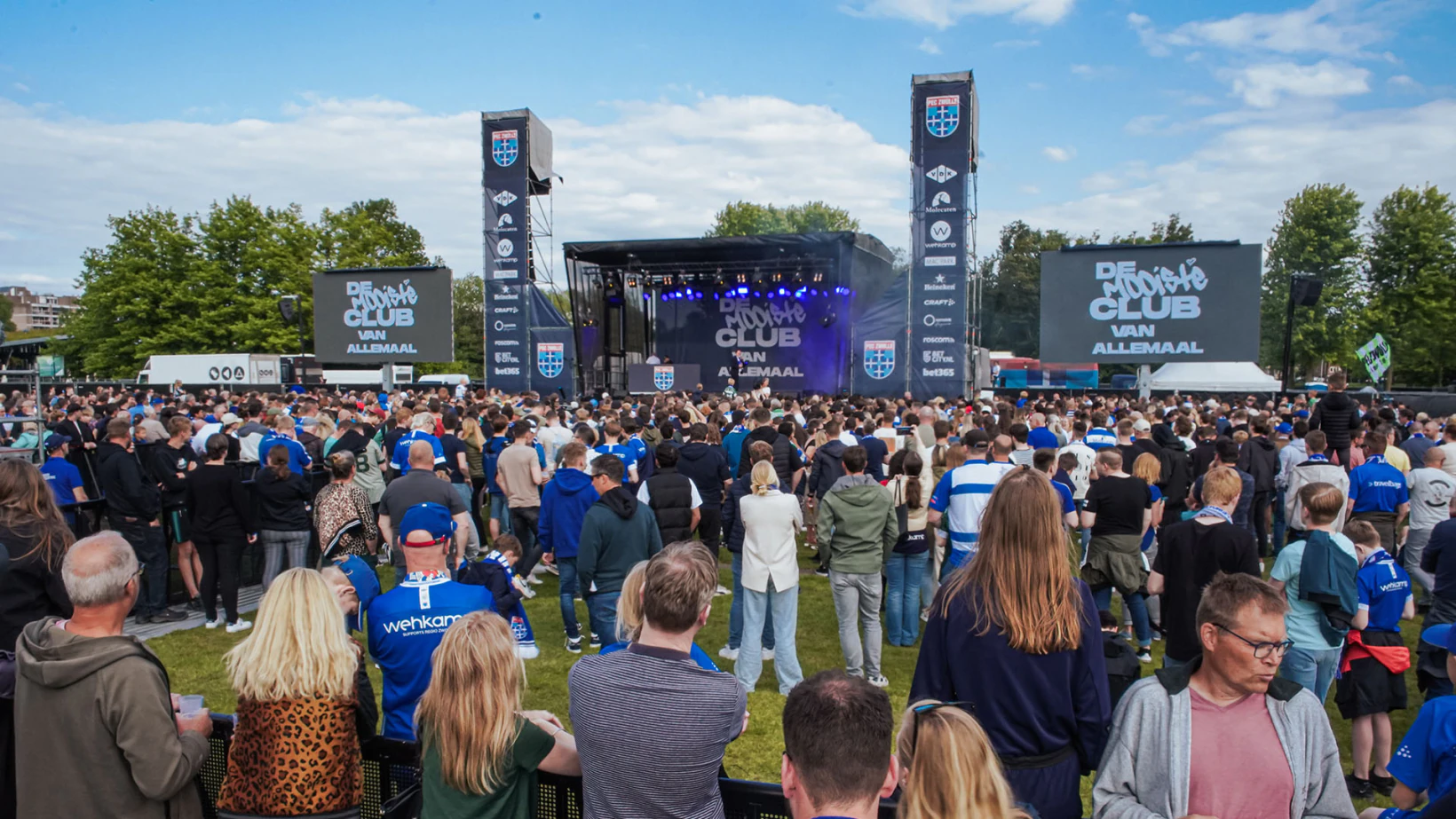 Huldiging PEC Zwolle, PEC Zwolle